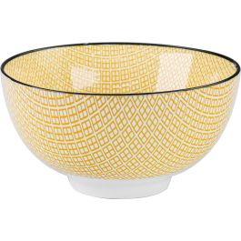 Fukui Bol Aperitivo 11 x 5.8 cm, 6 Decoraciones Surtidas - Diseño 'Fukui' (36 Unidades)