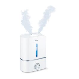 Beurer LB-45 Humidificador de Aire Ultrasonido para Habitaciones hasta 30m2, Silencioso y con Difusor de Aromas Beurer LB-45 Humidificador de Aire Ultrasonido para Habitaciones hasta 30m2, Silencioso y con Difusor de Aromas