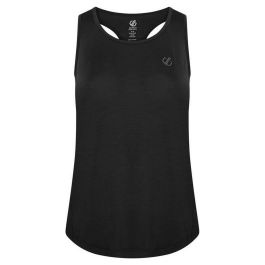 Camiseta de Tirantes Mujer Dare 2b Agleam Blanco Negro