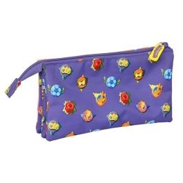 Portatodo Triple SuperThings Guardians of Kazoom Morado Amarillo (22 x 12 x 3 cm) Portatodo Triple SuperThings Guardians of Kazoom Morado Amarillo (22 x 12 x 3 cm)