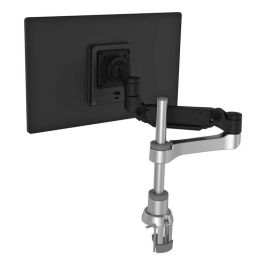 R-Go Tools Caparo 4 D2 Brazo Monitor Individual, Muelle Gas, 3-9kg, Negro-Plata, Ergonómico, Huella Carbono Baja