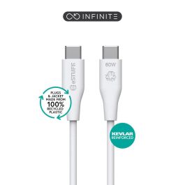eSTUFF INFINITE Cable USB-C a USB-C Super Suave 2m - 100% Plástico Reciclado sin PVC Precio: 8.68999978. SKU: B19VVAYXBX