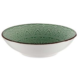 Plato Relieve Hondo Verde 20Cm Vessia (24 Unidades) Plato Relieve Hondo Verde 20Cm Vessia (24 Unidades)
