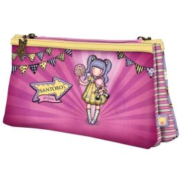 Safta Gorjuss Fairground Neceser Pequeño Doble - Cartera Escolar 215x115x50 mm