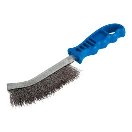 Wolfcraft Cepillo metálico de mano de acero con mango de plástico, 265 mm, uso profesional/doméstico