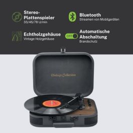 Tocadiscos Muse MT207DGB