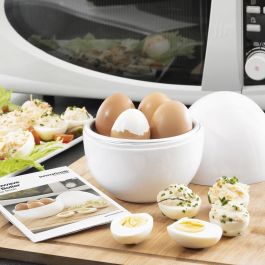 Cuecehuevos para Microondas con Recetario Boilegg InnovaGoods