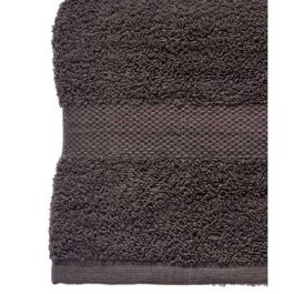 Toalla de baño Berilo 89670 Gris 80 % algodón 20 % Poliéster 70 x 130 cm (3 Unidades)