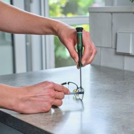 Bosch BOS4053423255102 Juego destornilladores 8 piezas, puntas precisas magnéticas PH/TX/HEX/Ranuradas, bricolaje y manualidades