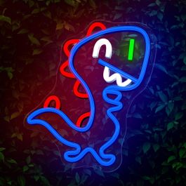 Forever Lampara Neon Led Jurassic Baby con Función de Atenuación, Tecnología LED, Decoración Moderna
