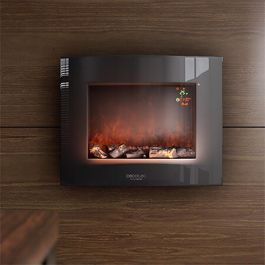 Chimenea Eléctrica Decorativa de Pared Cecotec Warm 2600 Curved Flames 1000 - 2000 W Precio: 157.58999949. SKU: V1704817