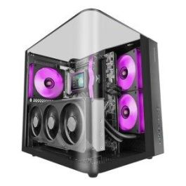 Mars Gaming Caja PC Gaming ATX Midi Tower MC-INFINIOLITE Negra con Cristal Templado Curvo, Estructura Doble Cámara, Compatible con Placa ATX, sin Ventiladores Precio: 77.50000027. SKU: B19DDF8F8S