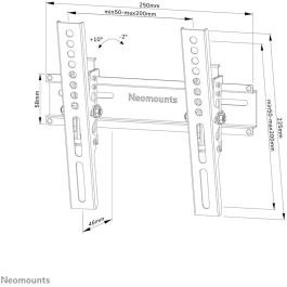 Soporte TV Neomounts WL35-350BL12 55" 25 kg