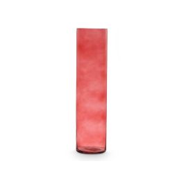 Jarrón de Cristal Cilíndrico Giftdecor 15 cm Diámetro x 60 cm Alto Color Teja Jarrón de Cristal Cilíndrico Giftdecor 15 cm Diámetro x 60 cm Alto Color Teja