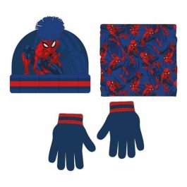 Conjunto 3 piezas snood spiderman (gorro, braga cuello y guantes) 2/8 años. Precio: 15.293795. SKU: B1954VAZYV