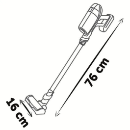 Smoby SMO3032163302230 Aspiradora escoba Rowenta X Force Flex para 3 años