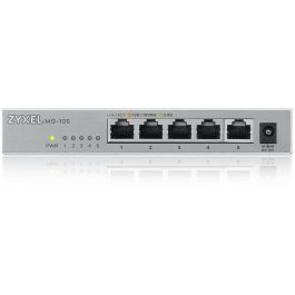 Zyxel MG-105 Conmutador no administrado 5 puertos 2.5G Ethernet Full Duplex QoS Montaje pared Precio: 104.8899995. SKU: B138WZFAEC
