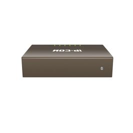 Ip - com G1005 Conmutador de Escritorio 5 Puertos Gigabit, Protección contra Rayos, Montaje en Pared o Escritorio