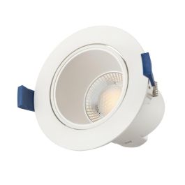 Foco Downlight LED Orientable Empotrable 8W 750Lm CCT 3000-6500ºK Regulable 60º IP20 [SE-SCL309B-8W-W-CCT] Precio: 7.88999981. SKU: B1EC2LLGNZ