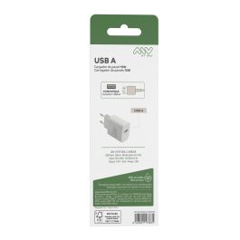 myway cargador de pared USB A 15W blanco