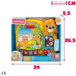 Libro interactivo actividades con luz, sonidos y melodias. 29x5.5x26.5 cm Libro interactivo actividades con luz, sonidos y melodias. 29x5.5x26.5 cm