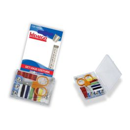Hidalgo Set Costura Viaje Blister Incluye Tijeras, Hilos, Agujas, Imperdibles, Corchetes y Botones