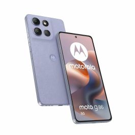 Motorola moto G86 5G Smartphone Android 15 Lila 256GB Almacenamiento 8GB RAM Pantalla 6.67" P-OLED 120Hz IP68 Cosmic Sky