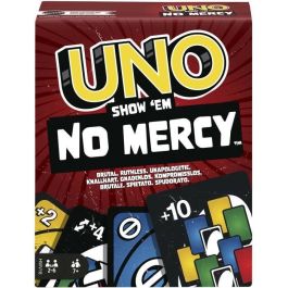 Mattel Juego de Cartas Uno No Mercy. La edición más despiadada con reglas y cartas especiales, ideal para mayores de 5 años. Español/Portugués. Precio: 13.50000025. SKU: B1J64LTGNH