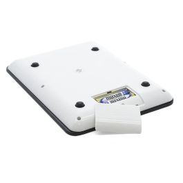 Phoenix Technologies Báscula de Cocina Digital Negra con Pantalla LCD, Precisa y Estilosa