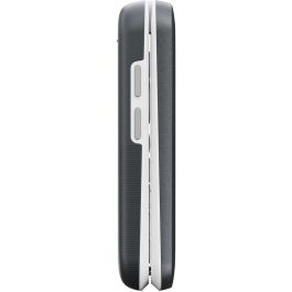 Doro Leva L30 black whie Teléfono Móvil Concha 4G con GPS y Cámara 2MP, Pantalla 2.8", Negro/Blanco