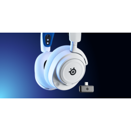 Steelseries STE5707119056502 Arctis Nova 7P Auriculares Inalámbricos para Juegos Multiplataforma Blanco