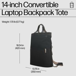 Mochila para Portátil HP 9C2H0AA Negro Mochila para Portátil HP 9C2H0AA Negro