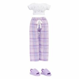 Muñeca violet rainbow hig junior high fiesta de pijamas con accesorios 22 cm Muñeca violet rainbow hig junior high fiesta de pijamas con accesorios 22 cm