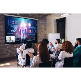 Optoma ZK450 Proyector Láser 4K UHD 4200 Lúmenes, DuraCore Eco DLP Compacto, 30.000h Vida, para Salas de Conferencia