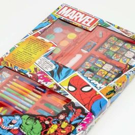 Set papelería coloreable caja marvel