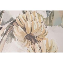 DKD Home Decor Cuadro Tropical Palmera Bananera Verde Amarillo 122.5 x 82.5 cm Lienzo y PS (2 Unidades)
