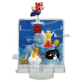 Juego balanceo super mario sky stage, incluye 3 figuras 12,80 x 10,50 cm