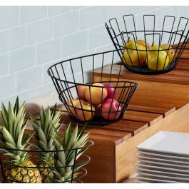 Frutero de metal My Bar 30x25x9 cm - Inde (6 Unidades) Frutero de metal My Bar 30x25x9 cm - Inde (6 Unidades)