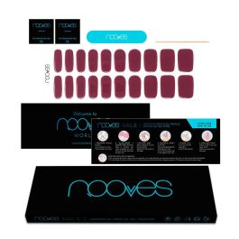 Uñas Postizas Nooves Midnight rain Gel Autoadhesivas 20 Piezas