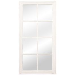 Espejo de pared Alexandra House Living Blanco Rectangular Precio: 281.69000013. SKU: B12958C9EJ