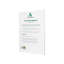 Libro Liderpapel Hojas De Reclamaciones Junta De Andalucia Din A4 25 Juegos Original + 2 Copias