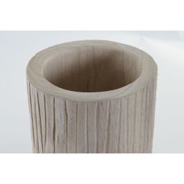 DKD Home Decor Jarrón Alpino Boho Charm Natural 15 x 24 x 15 cm (2 Unidades)