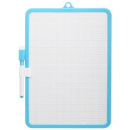 Createur de Genie Pizarra Doble Cara Con Rotulador Borrable Fucsia Verde Azul