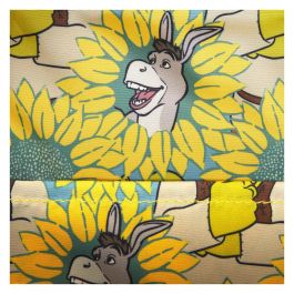 Loungefly Bolso bandolera Vibraciones Primaverales Shrek de Piel Vegana con Herrajes Dorados, 24x17x6cm