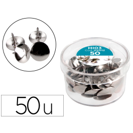 Liderpapel Chinchetas Niqueladas Caja de 50 Unidades Metal 10mm Precio: 21.49999995. SKU: B16YJ85WE2