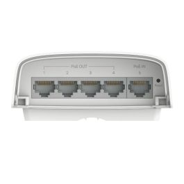 TP-LINK Switch Omada Smart de 5 puertos Gigabit, 1 PoE++ In y 4 PoE+ Out para exterior