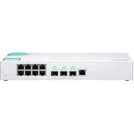 QNAP QSW-308-1C Switch Ethernet No Administrado con 8 Puertos Gigabit y 2 Ranuras SFP+ 10G Precio: 279.50000056. SKU: S7757920