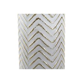 Jarron Mediterraneo DKD Home Decor Blanco Dorado 16 x 41 x 16 cm (2 Unidades) Jarron Mediterraneo DKD Home Decor Blanco Dorado 16 x 41 x 16 cm (2 Unidades)