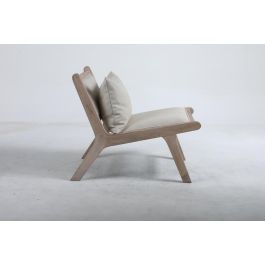 DKD Home Decor Butaca Moderno Beige Natural 83 x 71.5 x 57 cm (2 Unidades)