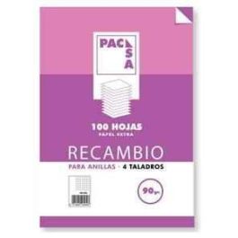 Pacsa Recambio 100H A4 90 gr 4x4 mm 4 Taladros Papel Extra Precio: 1.98999988. SKU: B1AXDRNALK